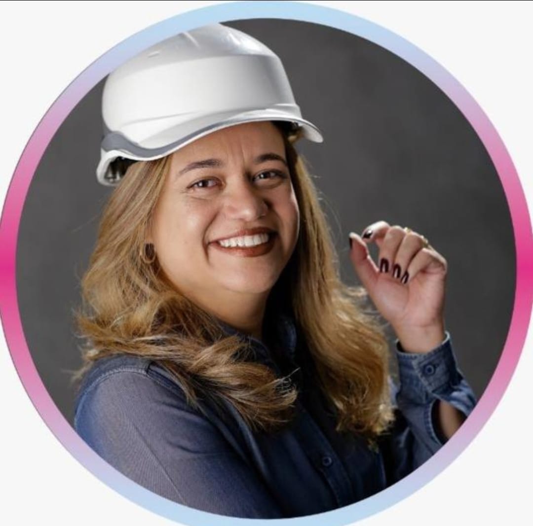 Foto da Professora Vanessa Rosa Fidelis